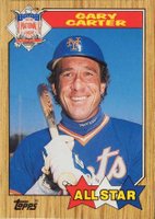 1987 Topps Tiffany #602 Gary Carter All-Star Baseball Card
