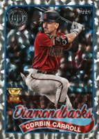 2024 Topps 1989 Topps Baseball #89B99 Corbin Carroll Foil Baseball Card