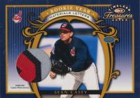 2003 Donruss Timeless Treasures Rookie of the Year Materials #RY-5 Sean Casey Letters Baseball Card