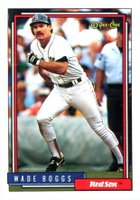 1992 O-Pee-Chee #10 Wade Boggs Baseball Card