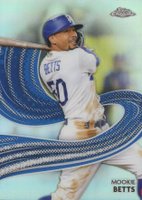 2024 Topps Chrome Strokes #S3 Mookie Betts Baseball Card
