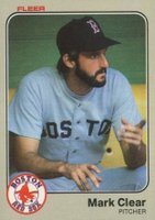 1983 Fleer #181 Mark Clear Baseball Card