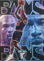 1998 Hoops Bams #1 Michael Jordan Basketball Card