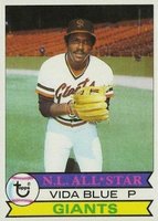 1979 Topps #110 Vida Blue Baseball Card