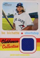 2020 Topps Heritage Clubhouse Collection Relics #BB Bo Bichette Baseball Card