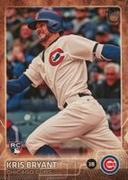 2015 Topps Update #616 Kris Bryant Throwback Baseball Card