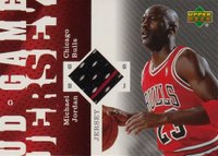 2006 Upper Deck Game Jersey #GJ-MJ Michael Jordan Basketball Card
