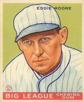 1933 Goudey #180 Eddie Moore Baseball Card