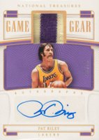 2022 Panini National Treasures Game Gear Autographs #PAT Pat Riley Prime Basketball Card