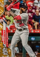 2020 Topps #229 Randy Arozarena Gold Stars Baseball Card