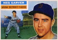 1956 Topps #189 Ned Garver Baseball Card