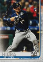 2019 Topps Update  #US150 Keston Hiura Batting Baseball Card