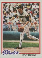 1978 Topps #84 Kent Tekulve Baseball Card