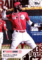 2025 Topps Training Grounds #TG13 Elly de La Cruz Baseball Card