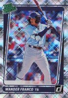 2021 Panini Donruss Rated Prospects #RP1 Wander Franco Diamond Baseball Card