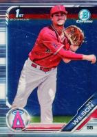 2019 Bowman Draft #BDC182 Will Wilson Chrome Baseball Card