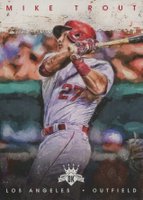 2016 Panini Diamond Kings #91 Mike Trout Post-Swing Baseball Card