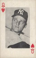 1962 Pittsburgh Exhibits # Roger Maris Queen of Hearts Baseball Card