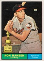 1961 Topps #240 Ron Hansen Baseball Card