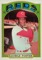 1972 Topps #256 George Foster Baseball Card