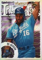 2016 Finest '96 Finest Intimidators #BJ Bo Jackson Baseball Card