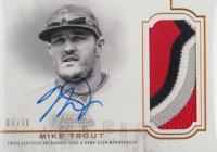 2020 Topps Dynasty Autographed Patch #MTR7 Mike Trout Baseball Card