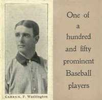 1903 Breisch-Williams (Type 1) !  # Bill Carrick Baseball Card