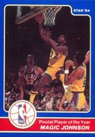 1984 Star Award Banquet #6 Magic Johnson Basketball Card