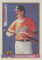 1991 Bowman #103 Dwight Evans Baseball Card