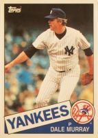 1985 Topps Tiffany #481 Dale Murray Baseball Card