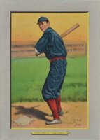 1911 Turkey Reds #24 Mike Mitchell Checklist Back Baseball Card