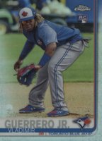 2019 Topps Complete Set #700 Vladimir Guerrero Jr. Chrome Baseball Card