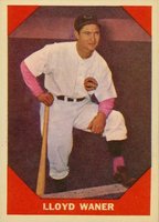 1960 Fleer Baseball Greats #78 Lloyd Waner Baseball Card