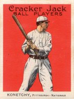 1914 Cracker Jack #118 Ed Konetchy Baseball Card