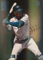 2022 Panini Capstone #14 Julio Rodriguez Blue Baseball Card