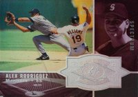 1998 SPx Finite #167 Alex Rodriguez Spectrum Baseball Card