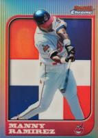 1997 Bowman Chrome International #29 Manny Ramirez Refractor Baseball Card
