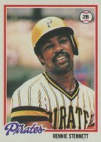 1978 Topps #165 Rennie Stennett Baseball Card