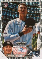 2023 Topps Update #US77 Anthony Volpe Silver Pattern Foil Baseball Card
