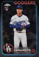 2024 Topps Chrome Update #USC108 Yoshinobu Yamamoto Baseball Card