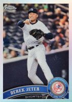 2011 Topps Chrome #20 Derek Jeter Refractor Baseball Card