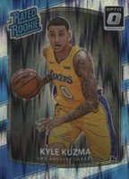 2017 Panini Donruss Optic #174 Kyle Kuzma Shock Basketball Card