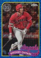 2024 Topps Silver Pack 1989 Chrome Promo #T89C73 Shohei Ohtani Blue Baseball Card