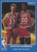 1983 Star All-Star Game #29 Boston Bombers Basketball Card