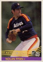 1984 Donruss #60 Nolan Ryan Baseball Card