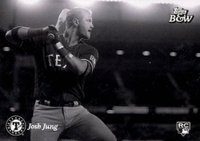 2023 Topps Black and White #46 Josh Jung Baseball Card