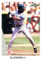 1990 Leaf #261 Ellis Burks Baseball Card
