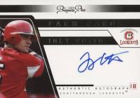 2006 Tristar Prospect Plus Farm Hands Autographs #FH48 Joey Votto Baseball Card