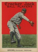 1914 Cracker Jack #29 Vean Gregg Baseball Card