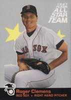 1987 Fleer All-Stars #11 Roger Clemens Baseball Card